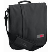 Alley Laptop Shoulder Bag in Carbon
