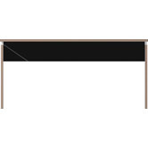 Schreibtisch "Linea" mit Wangen