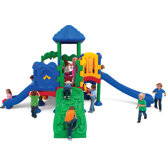 Discovery Center 5 Deck Play Structure with Roof