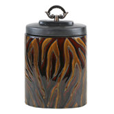 Small Ceramic Vase with Lid