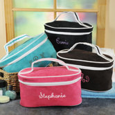 Train Travel Case in Teal