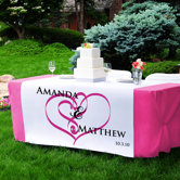 Embracing Hearts Table Runner