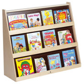 Book Display Unit with Rear Shelves