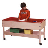 Sand and Water Table with Shelf