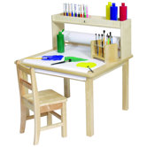 Creativity Table with Paper Roll