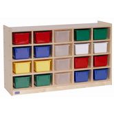 20 Tray Cubby Storage with Tray