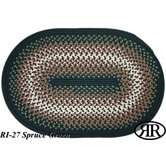 Rio Spruce Green Multi Rug