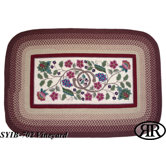 Braided Hook Vineyard Rug