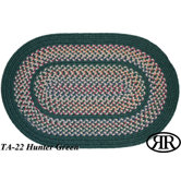 Tapestry Hunter Green Multi Rug