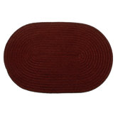 Solid Burgundy Rug