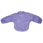 Long Sleeve Fleece Bib in Lilac