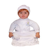 20" Nursery Collection Baby Doll Hazel Eyes / Light Reddish Honey