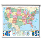 Essential Wall Map - United States