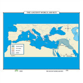 World History Wall Maps - The Ancient World