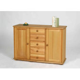 Sideboard "Sinclair" in Bernstein gebeizt