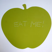 Kreidetafel "Apfel"