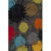 Lil Mo Hipster Grey Sport Kids Rug