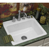 Advantage Hopkinton Single Bowl Self Rimming Kitchen Sink