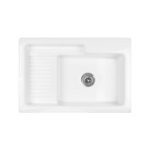 Advantage Shoreham Self Rimming Single Bowl Kitchen Sink