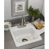 Advantage Warren Retangular Self Rimming Bar Prep Sink