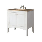 Alyssa 36" Bathroom Vanity Set in White