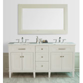 Christine 72" Double Sink Bathroom Vanity