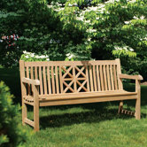 Hestercombe Teak Garden Bench