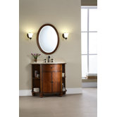 Carlton 38" Bathroom Vanity Set in Antique Maple