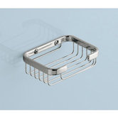 Wire Soap Holder in Chrome