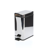 Argenta Rectangular Waste Bin in Stainless Steel