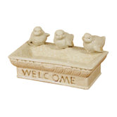 3 Bird "Welcome" Bird Feeder