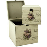 Flower Bouquet Storage Box (Set of 2)
