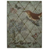 Pretty Bird Letter Memo Board