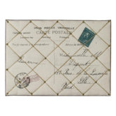 Urban Chic Carte Postale Padded Memo Board