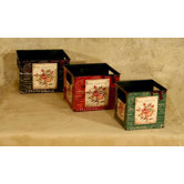 Belle Jardiniere Box (Set of 3)