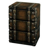 Equestrian 3 Drawer Chest