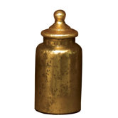 Glass Large Lidded Jar
