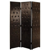 Faux Leather Screen