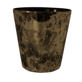 Vintage Glass Wide Vase