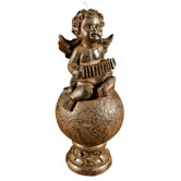 Angel on Ball Candle
