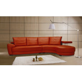 Matisse Leather Sectional