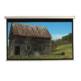 106" 16:9 Aspect Ratio Manual Screen in Matte White