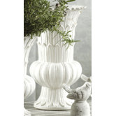 Belle Maison Ceramic Pedestal Vase
