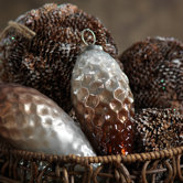 Ombre Pinecone Ornament (Set of 6)