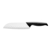 Bistro Ceramic 6.5" Santoku Knife in Black