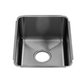Classic 13" x 17.5" Undermount Stainless Steel Single Bowl Kitchen Sink