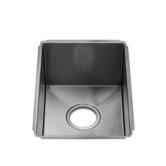 J7 11" x 17.25" Undermount Stainless Steel Single Bowl Kitchen Sink