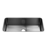 Classic 34" x 17.5" Undermount Stainless Steel Single Bowl Kitchen Sink