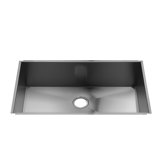 UrbanEdge 34" x 19.5" Undermount Stainless Steel Kitchen Sink
