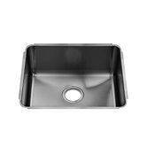 Classic 19" x 17.5" Undermount Stainless Steel Single Bowl Kitchen Sink